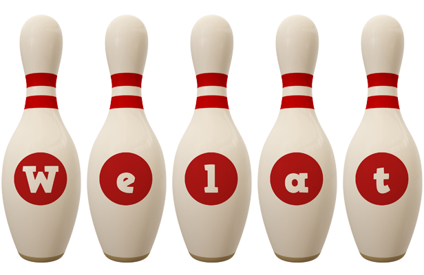 Welat bowling-pin logo