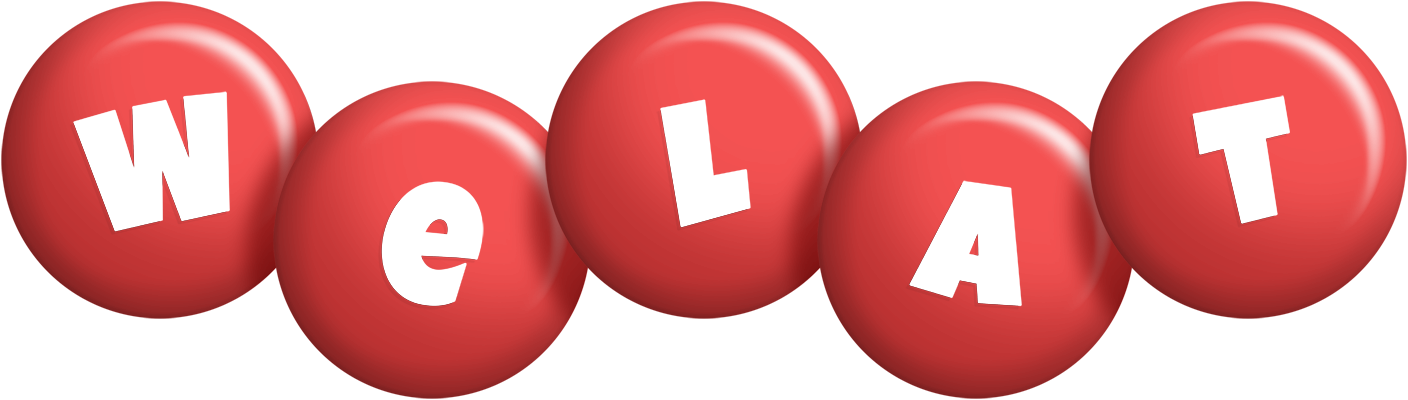 Welat candy-red logo