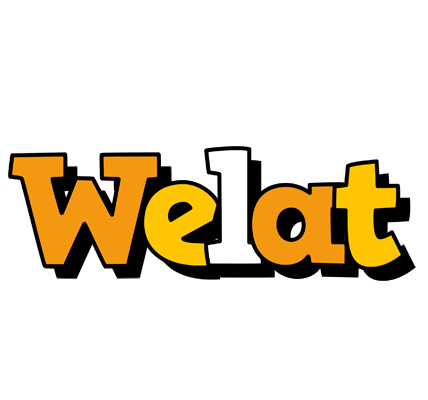 Welat cartoon logo