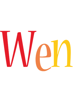 Wen birthday logo