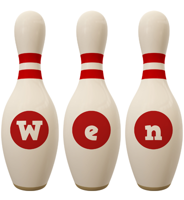 Wen bowling-pin logo