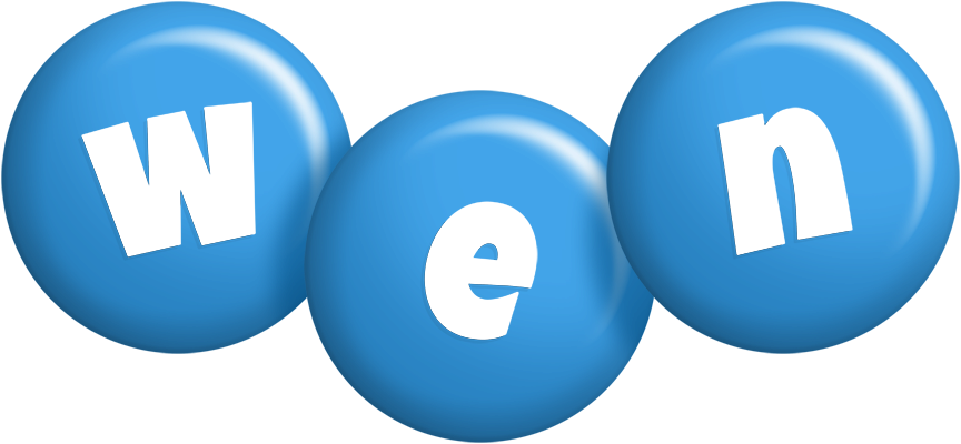 Wen candy-blue logo