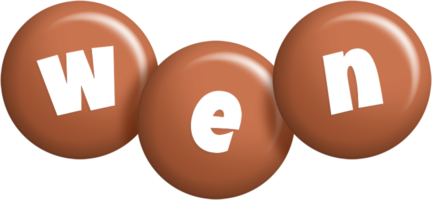 Wen candy-brown logo