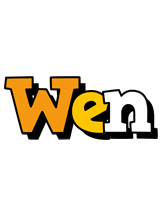 Wen cartoon logo