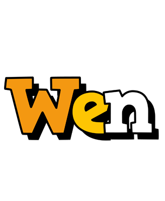 Wen cartoon logo