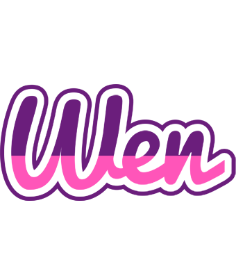 Wen cheerful logo