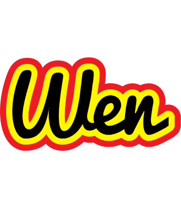Wen flaming logo