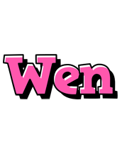 Wen girlish logo