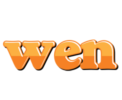 Wen orange logo