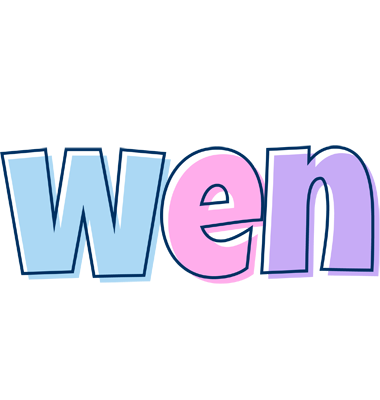 Wen pastel logo