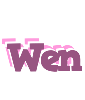 Wen relaxing logo