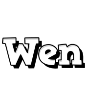 Wen snowing logo