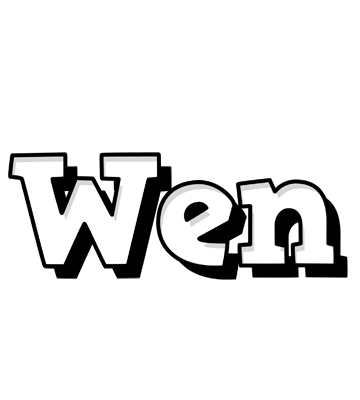 Wen snowing logo