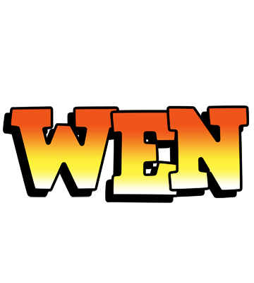Wen sunset logo