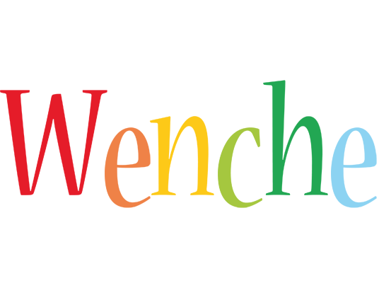 Wenche birthday logo
