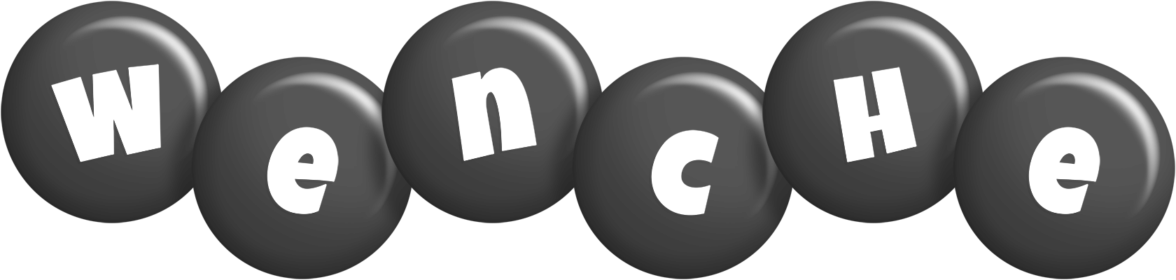 Wenche candy-black logo