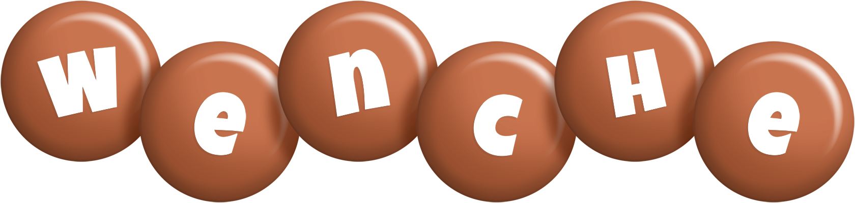 Wenche candy-brown logo