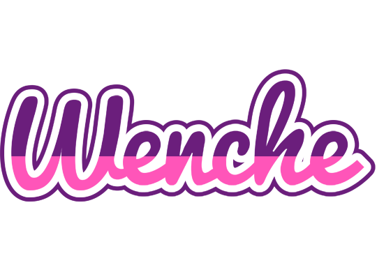 Wenche cheerful logo