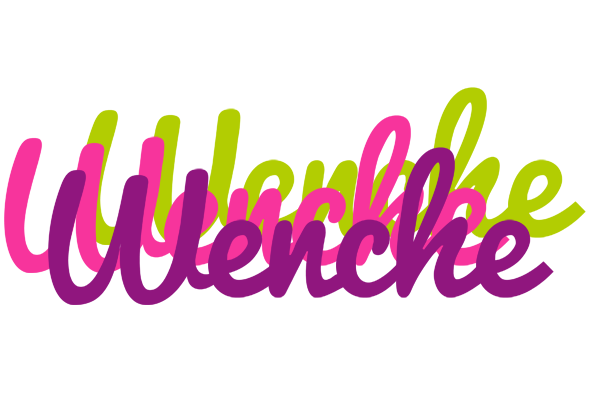 Wenche flowers logo