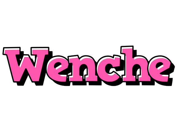 Wenche girlish logo