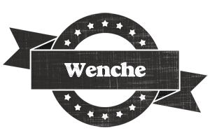 Wenche grunge logo