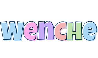 Wenche pastel logo