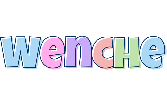 Wenche pastel logo