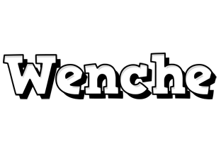 Wenche snowing logo