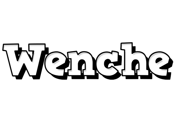 Wenche snowing logo