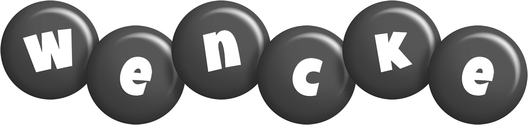 Wencke candy-black logo