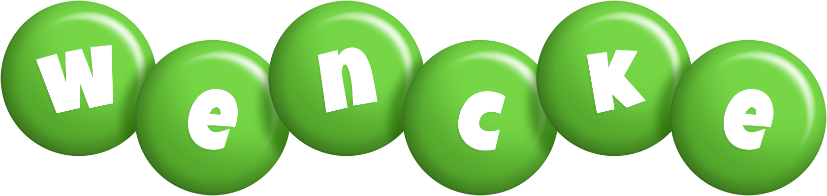Wencke candy-green logo