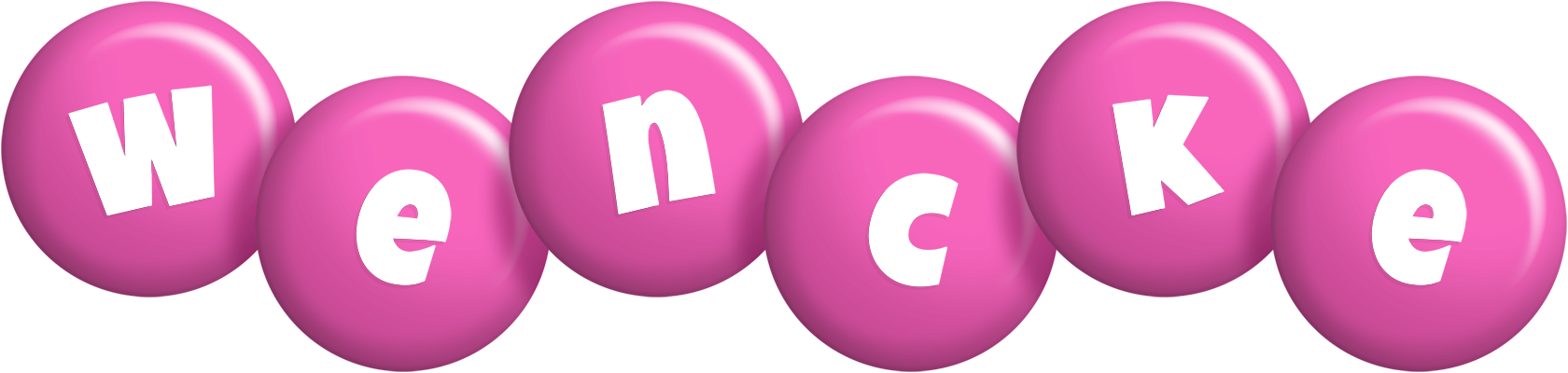 Wencke candy-pink logo