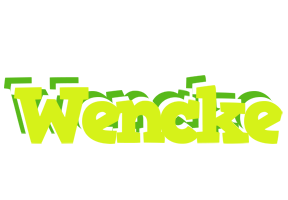 Wencke citrus logo