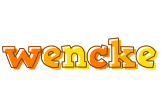 Wencke desert logo