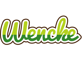 Wencke golfing logo