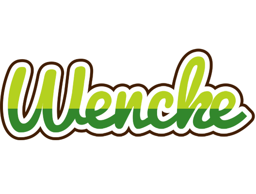 Wencke golfing logo