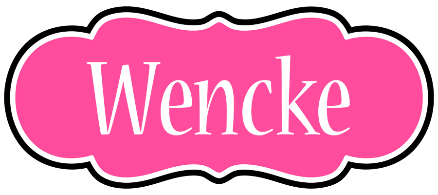 Wencke invitation logo