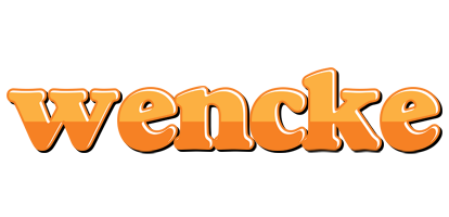 Wencke orange logo