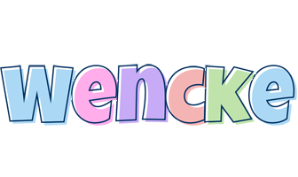 Wencke pastel logo