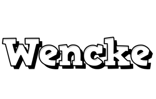 Wencke snowing logo