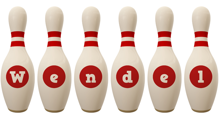 Wendel bowling-pin logo