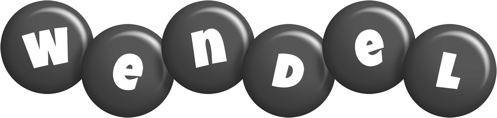 Wendel candy-black logo