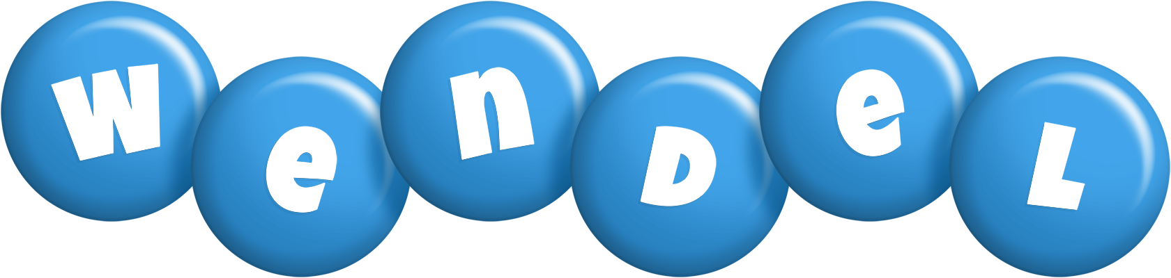 Wendel candy-blue logo
