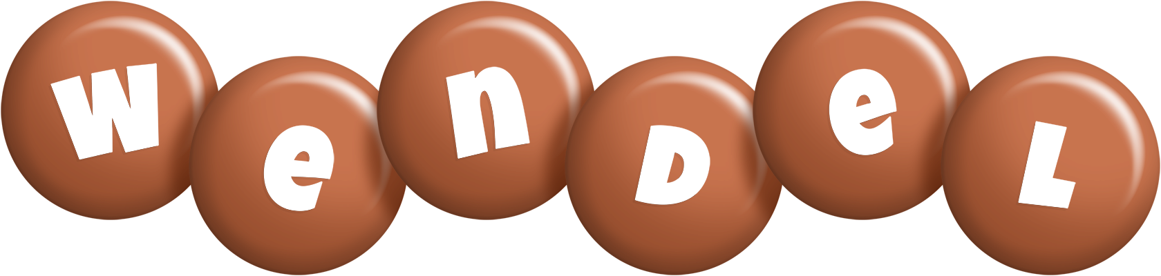 Wendel candy-brown logo