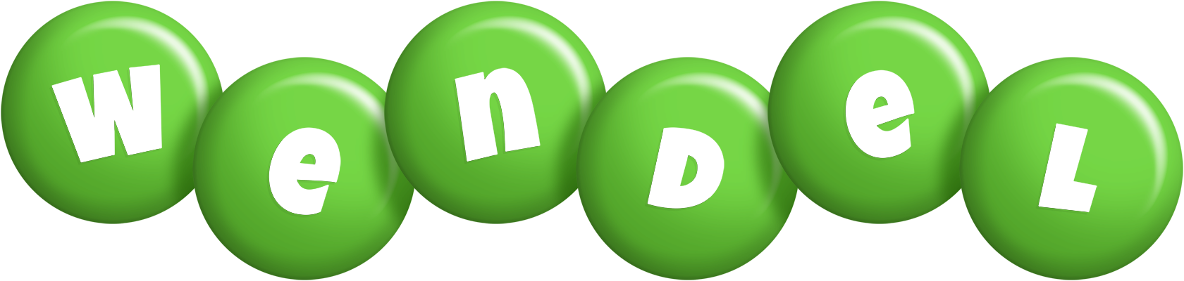 Wendel candy-green logo
