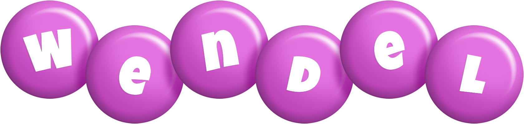 Wendel candy-purple logo