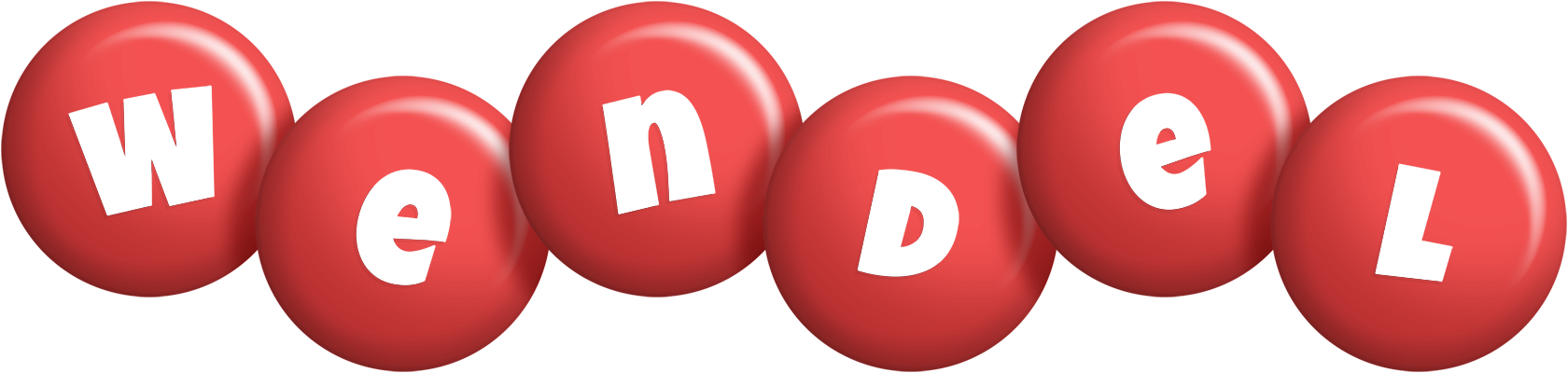 Wendel candy-red logo