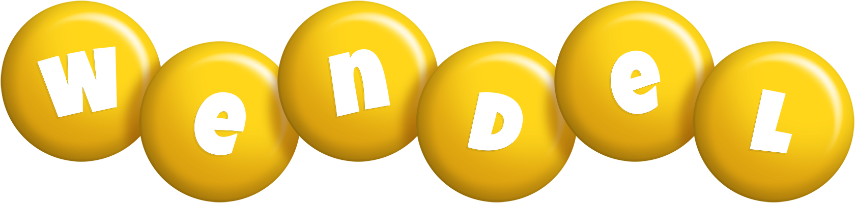 Wendel candy-yellow logo