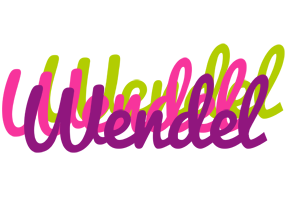 Wendel flowers logo
