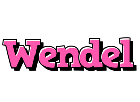 Wendel girlish logo